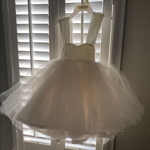 Handmade tulle flower girl dresses